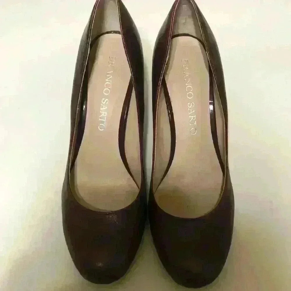 Burgundy red Franco Sarto Heels size 6.5